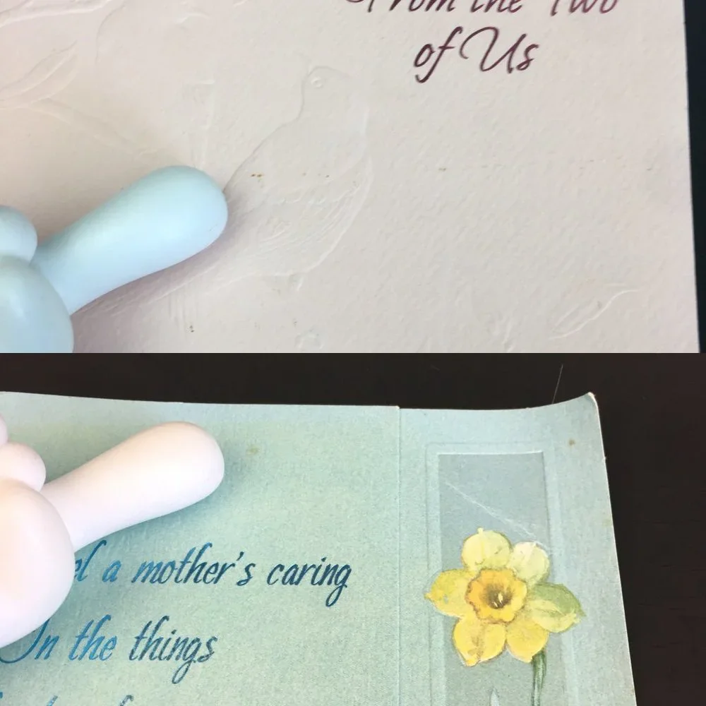 9‎ Vintage USED Mother's Day Greeting Cards Mom Grandmother Repurpose Upcycle